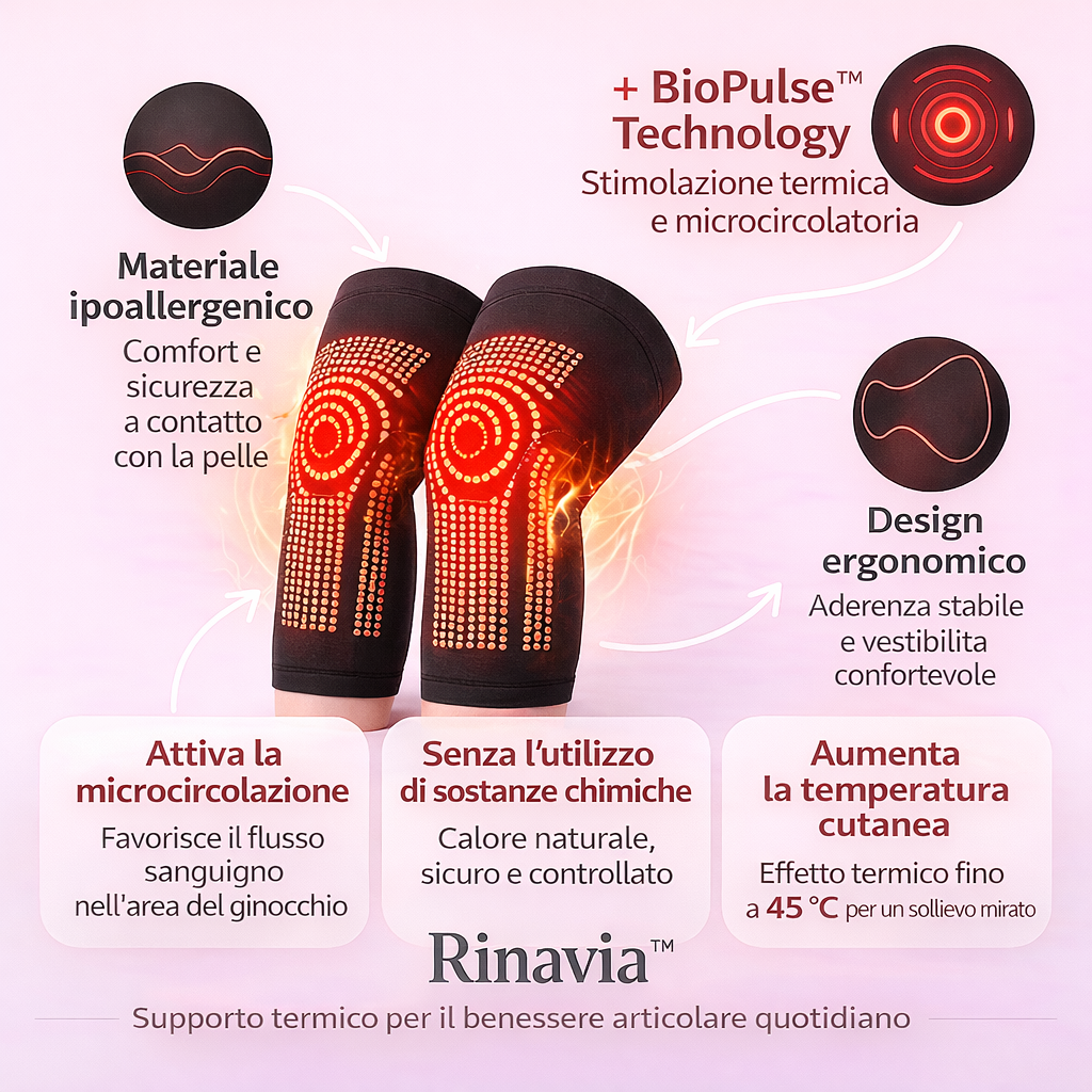 Rinavia Ginocchiere Riscaldanti